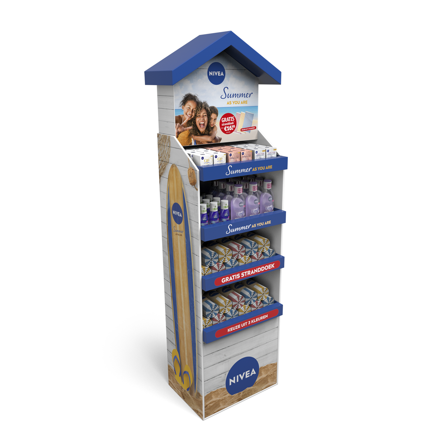 Handdoek-display